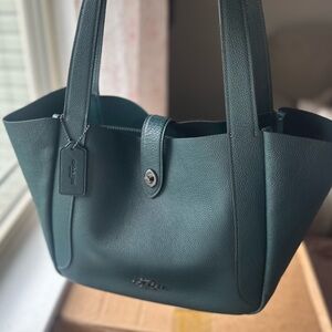 Coach Hadley Tote in Dark Teal